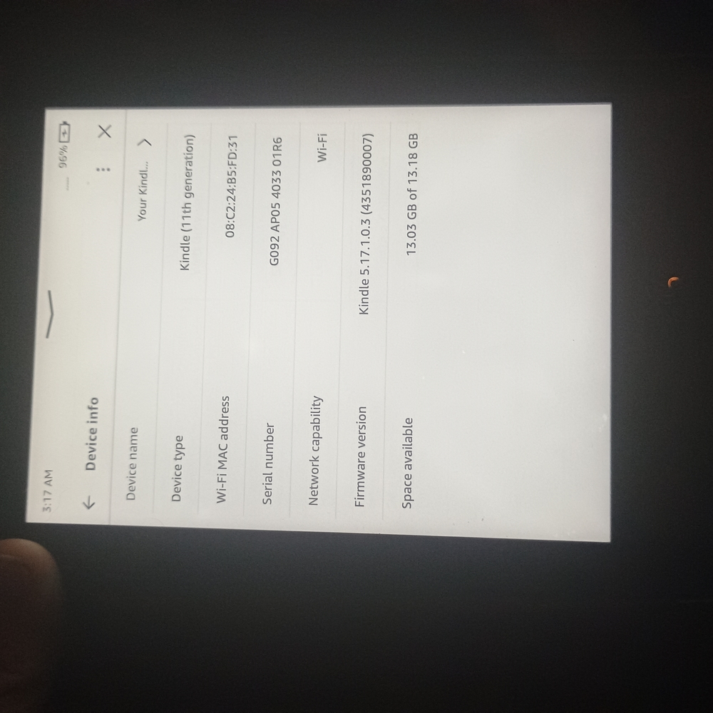 Amazon Kindle 7th Generation